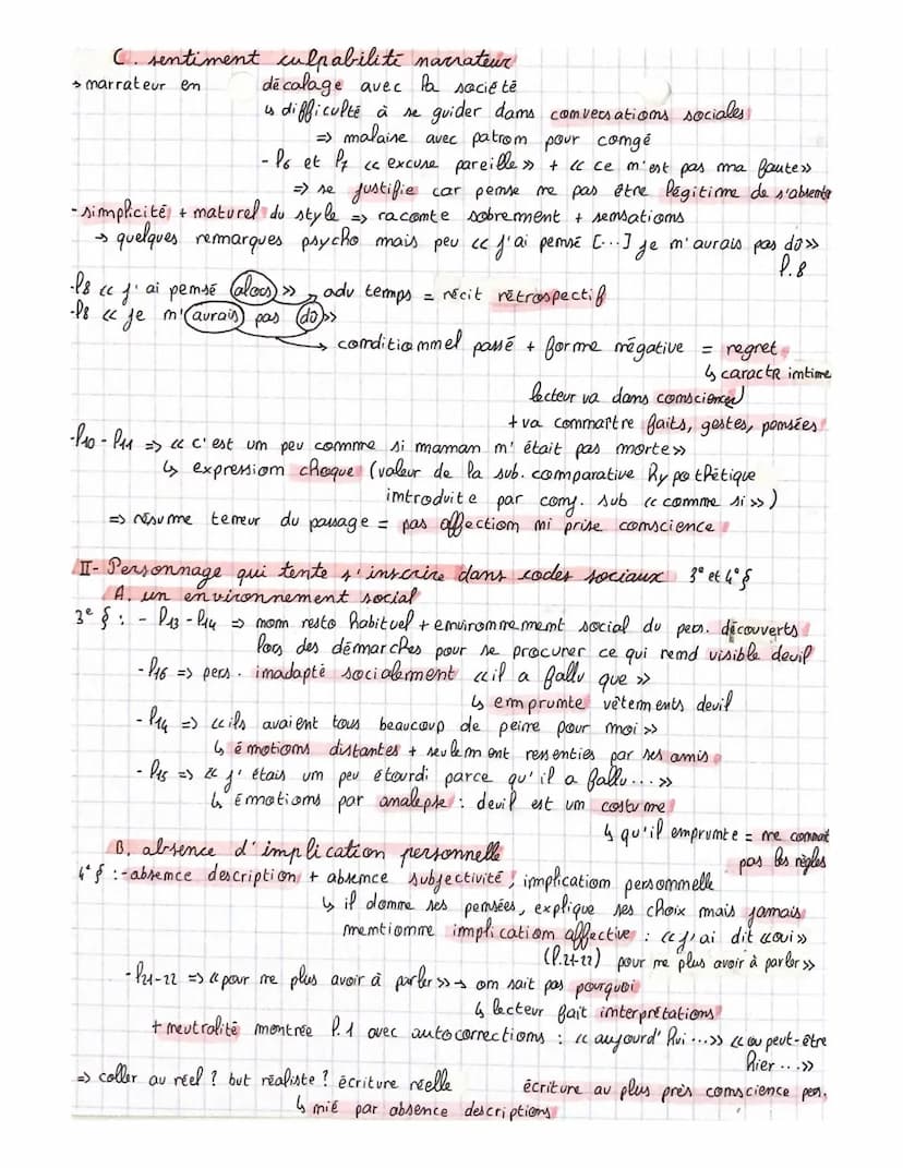 Lecture timéaire 6
L' Etranger incipit, Albert Camus, 1942
Intro
Oeuvre L Etranger, 1942
roman de Meursault crimmimel, fugé et mis à mort, a