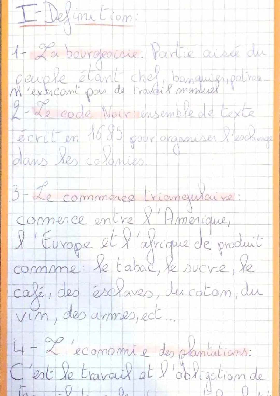 L’esclavage