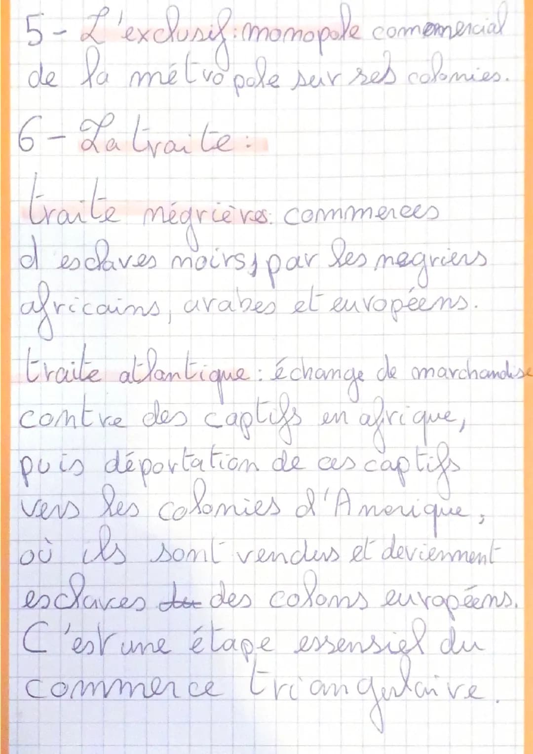 I- Definition:
1- La bourgeoisie. Partie aisă du
peuple étant chef, banquier, patres...
n'exercant
de travail
pas
2-Le code Noir ensemble de