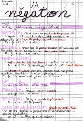 Know la négation, oral bac français  thumbnail