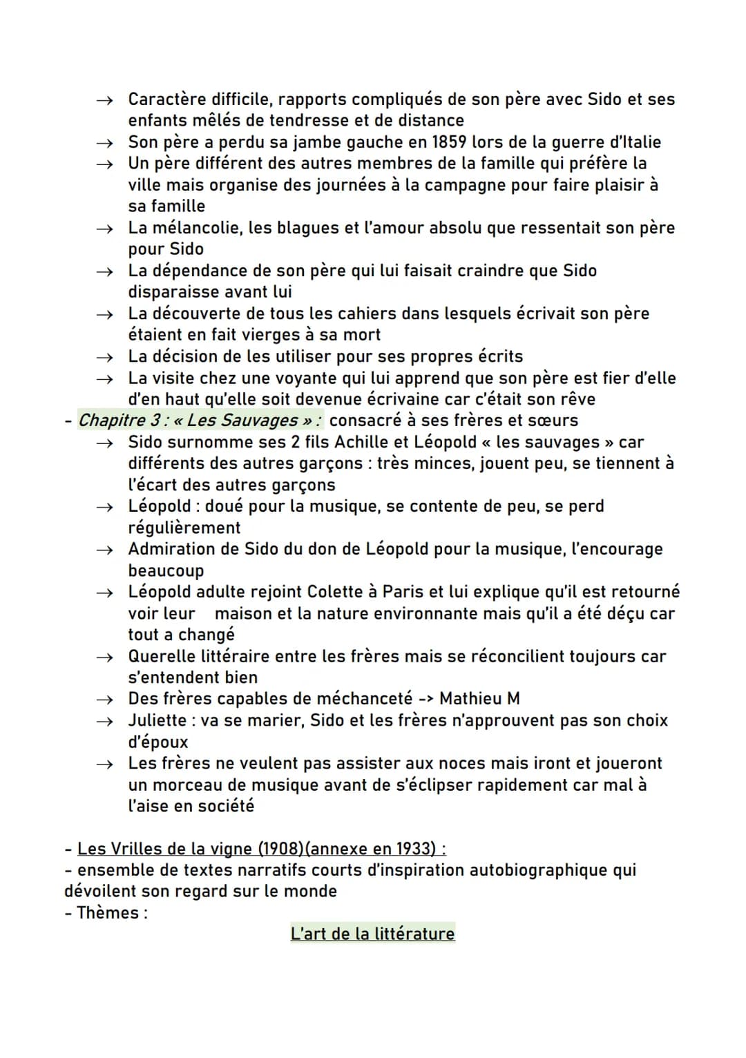 Dissertation parcours célébration DU MonDe
Sidonie-Gabrielle Colette :
- 1873-1954
-
enfance et jeunesse heureuse
- sa mère a
COLETTE
enfant