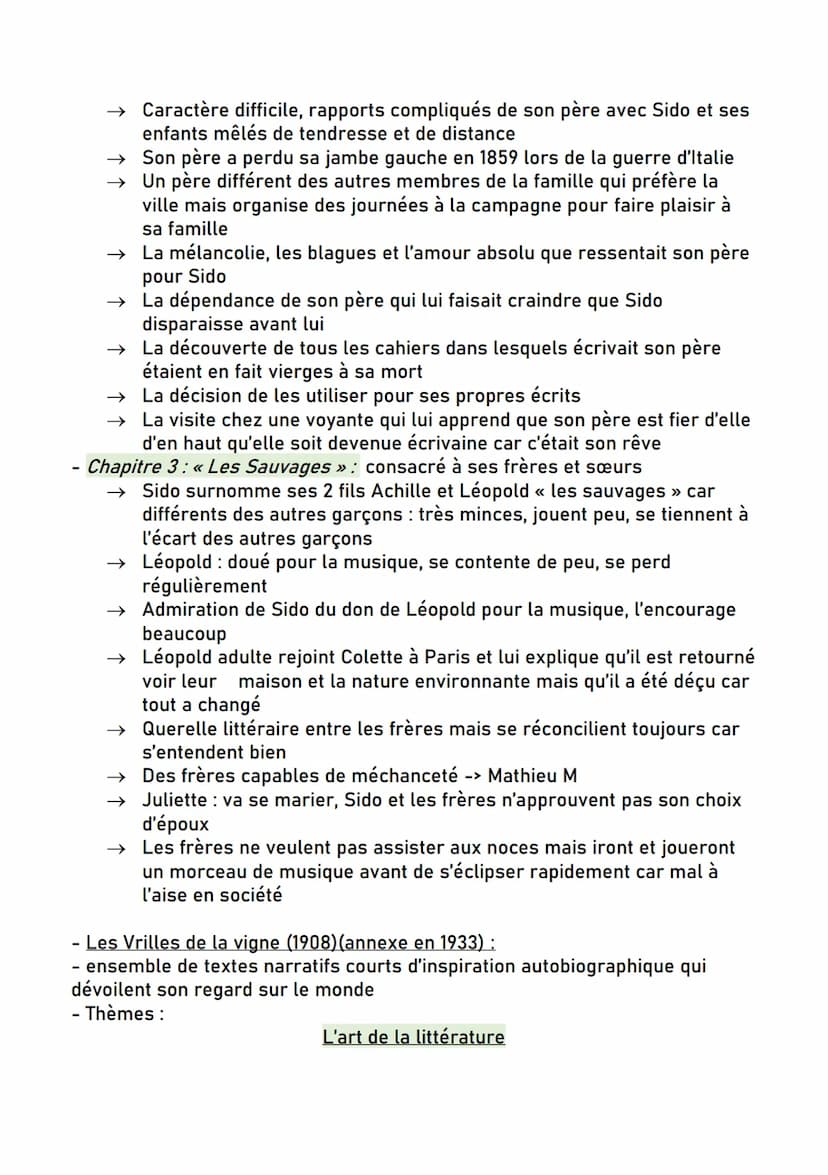 Dissertation parcours célébration DU MonDe
Sidonie-Gabrielle Colette :
- 1873-1954
-
enfance et jeunesse heureuse
- sa mère a
COLETTE
enfant