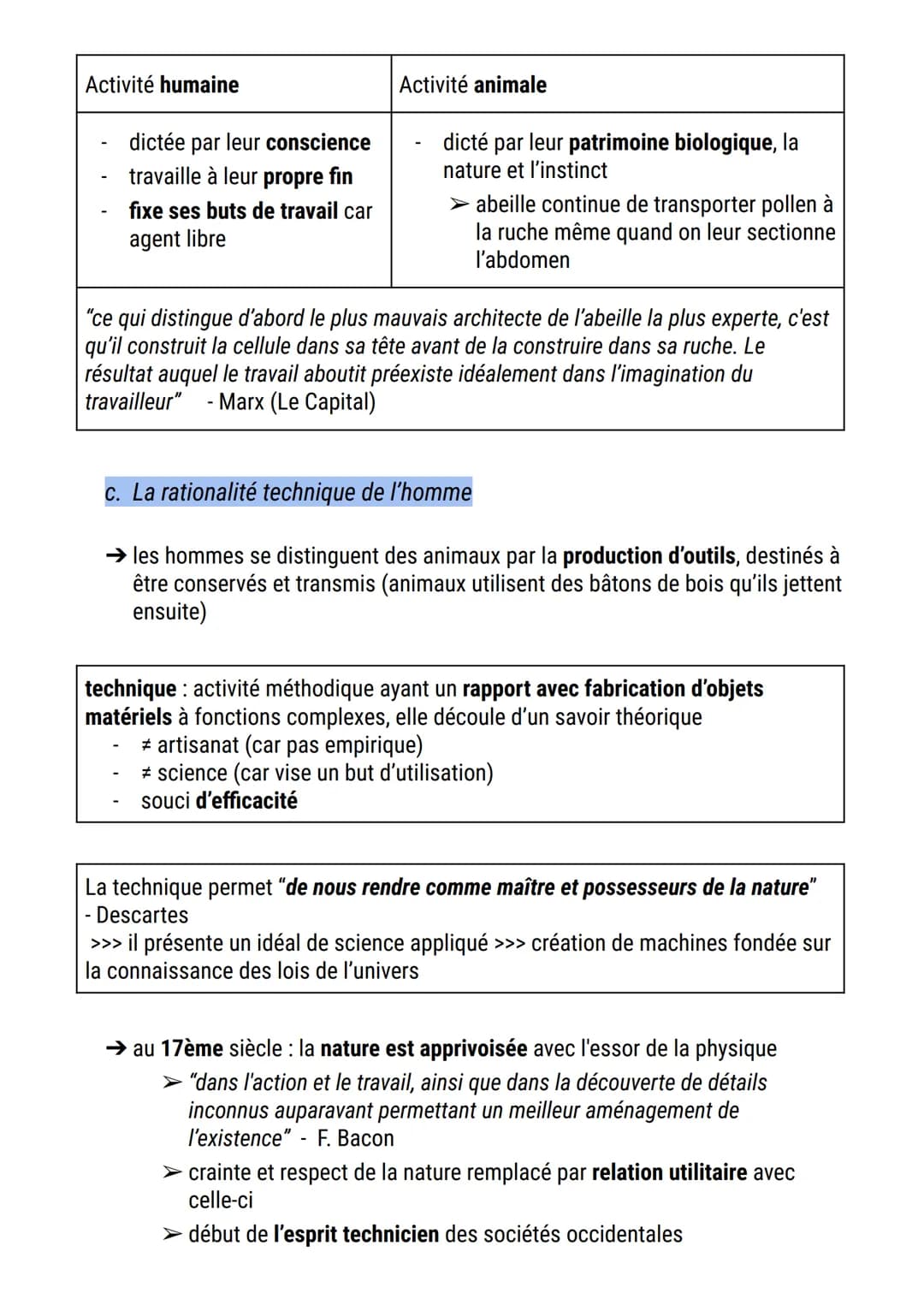 Cours: le travail
Le travail est-il un facteur d'épanouissement? (la technique, les échanges, la
liberté, la culture...)
INTRODUCTION
1. Déf