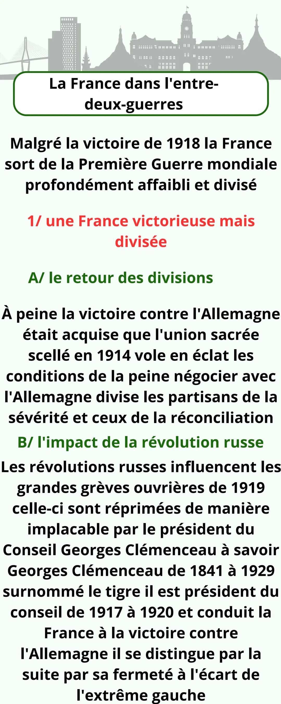 װװװװװד nnnnnnn ח
תחת זז
| || || || ||
|| ||
ii
divisée
i||||||||||
חה
|| || || J'
La France dans l'entre-
deux-guerres
7
Malgré la victoire 