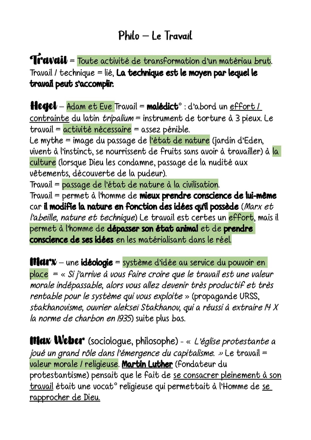 Comment le travail change la nature : Que dirait Nietzsche ?