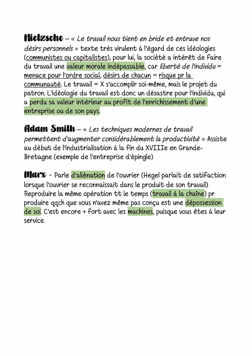 Philo - Le Travail
Travail = Toute activité de transformation d'un matériau brut.
Travail / technique = lié, La technique est le moyen par l
