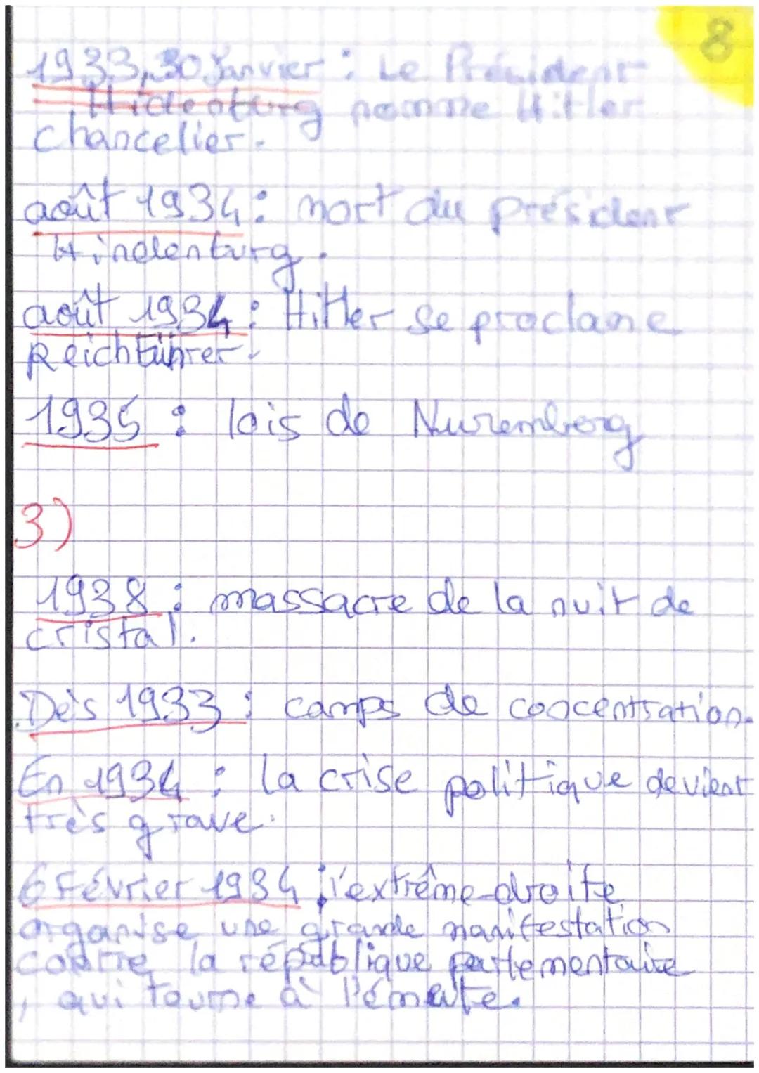 Histoire
1° guerre mondial:
Dates &
yer
guerre mondial 1914->14-18
Début de la Grande guerre : 1914
Grande offensive allemande a
I ovest et 