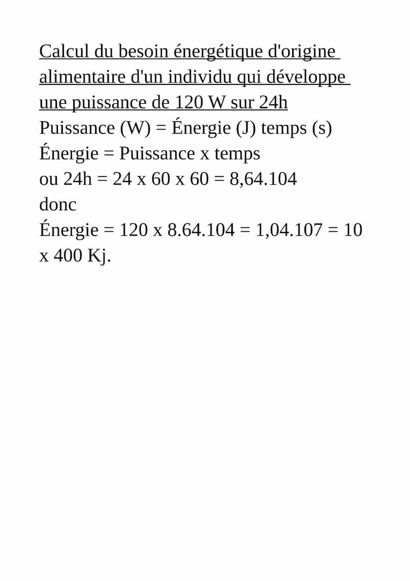 
<p>Le mécanisme principal qui provoque la production de chaleur libérée par un corps humain est la puissance thermique de l'organisme, qui 