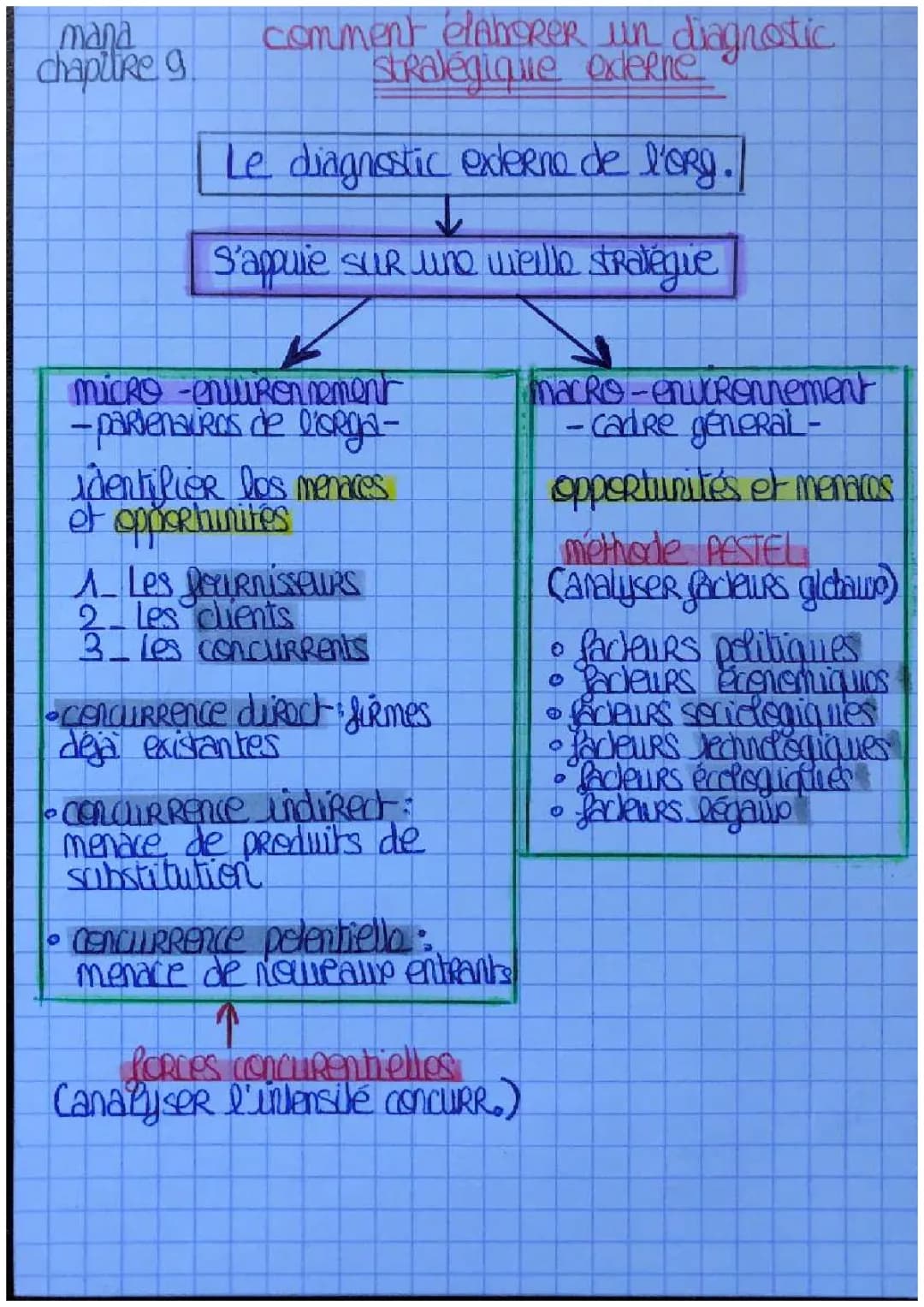 Diagnostic Externe STMG et Analyse PESTEL : Exemples et Exercices