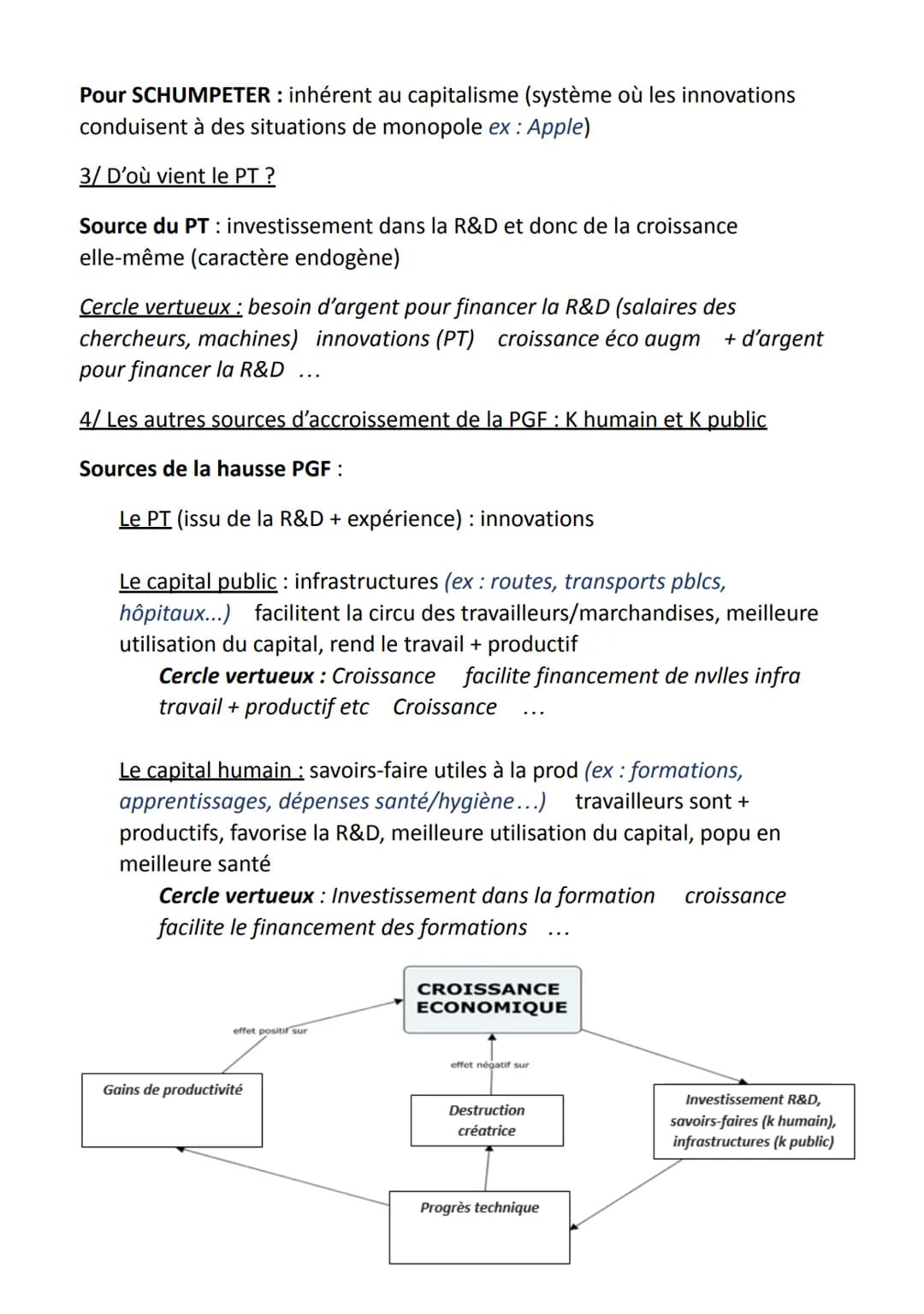 SES CHAPITRE 1 : quels sont les sources et les défis de la croissance
économique
Intro :
<< J'irai chercher la croissance avec les dents » N