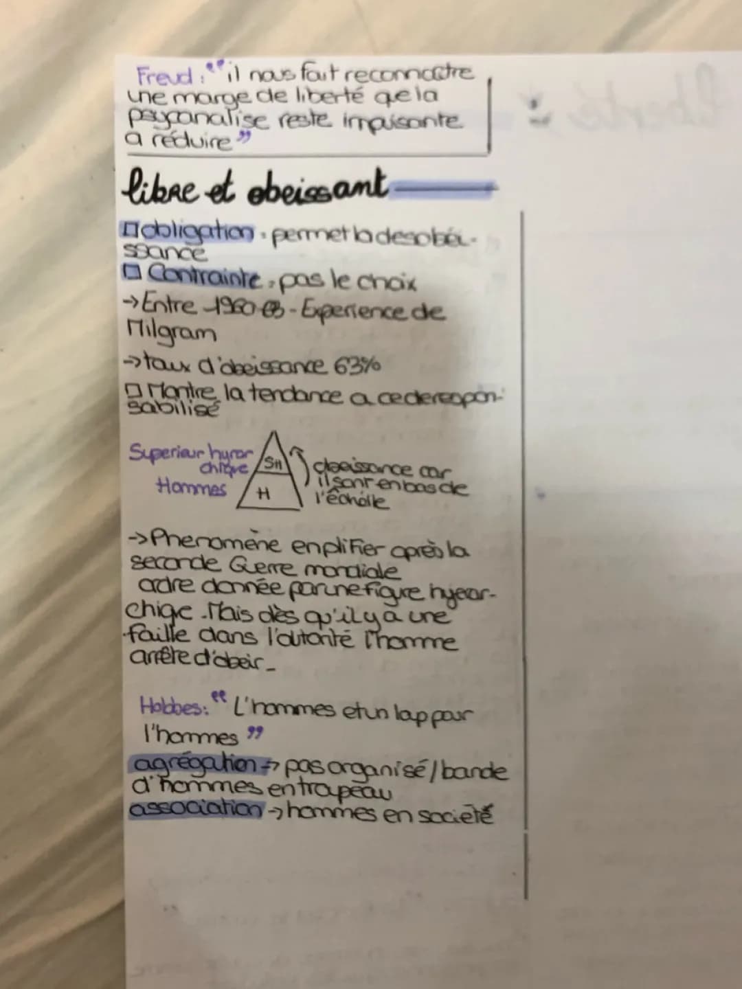 Libre Arbitre et Liberté en Philosophie pour Terminale