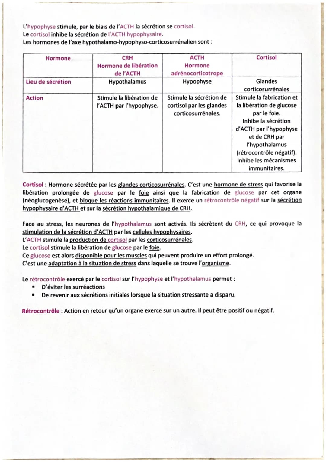 Comportement et stress
L'organisme est confronté à des perturbations de son environnement.
L'adaptabilité de l'organisme est sa capacité à r