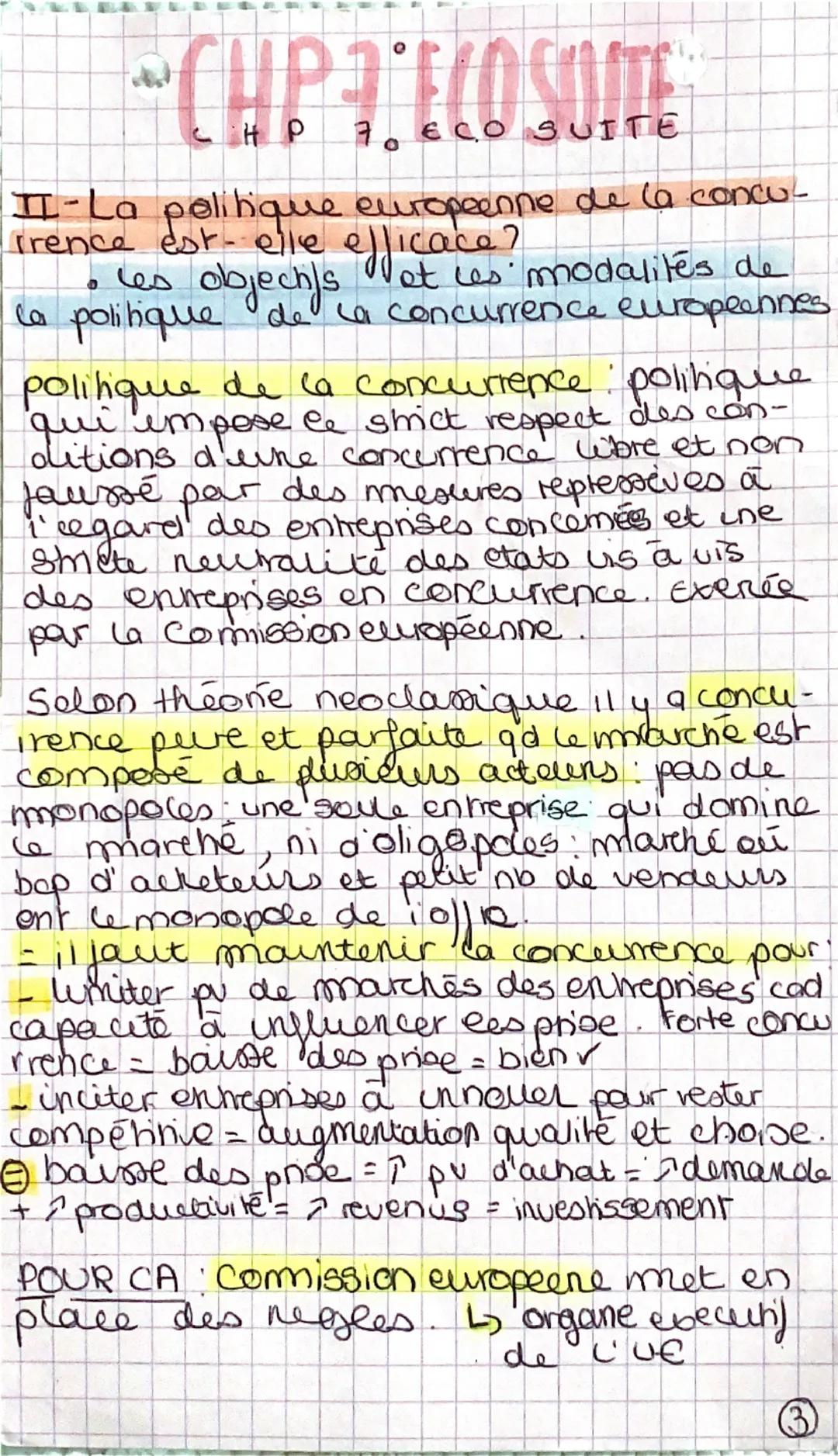 # CHP 7: ECO

quelles politiques économiques dans le cadre européen ?

I - l'intégration européenne et ses effets

- quelles sont les caract