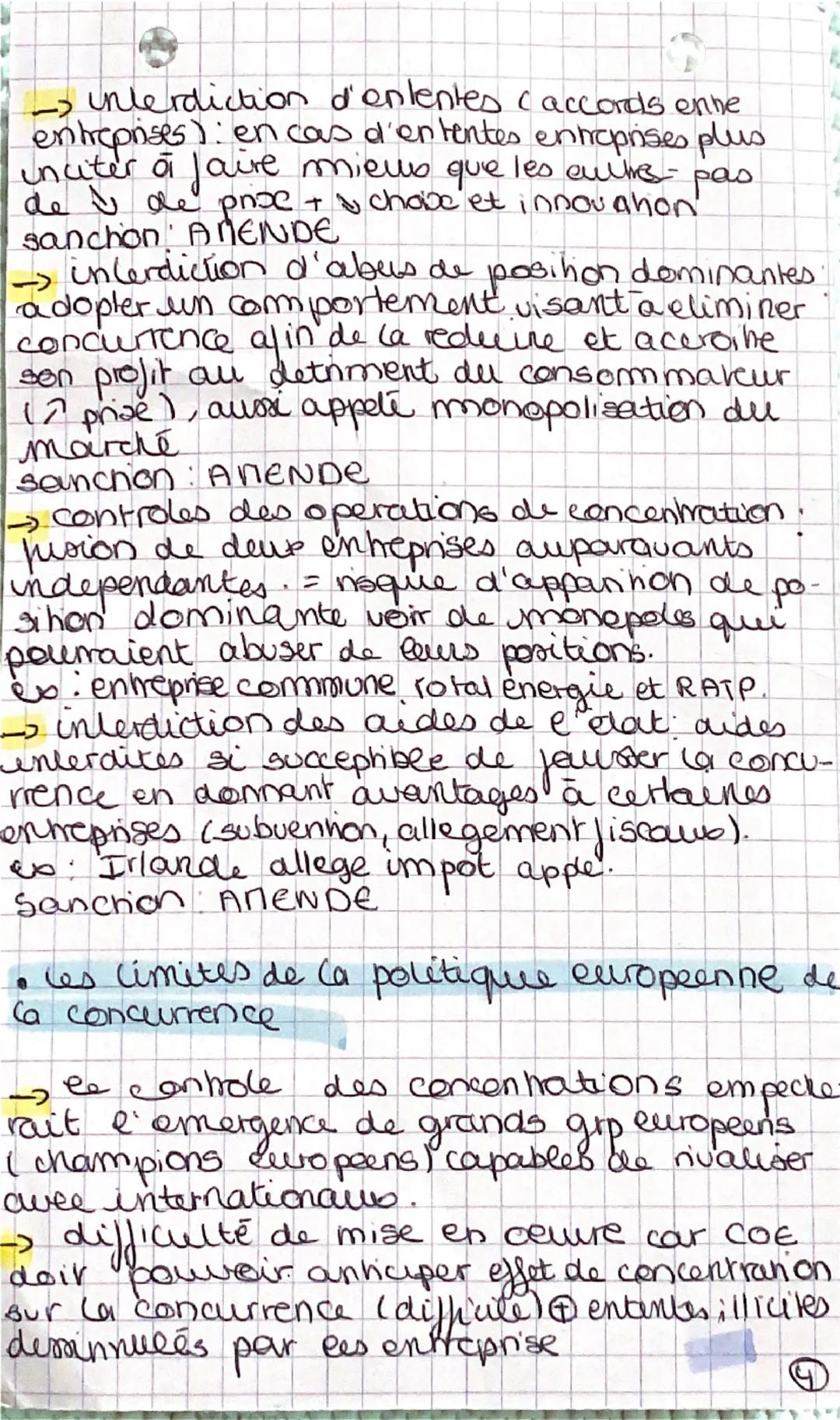 # CHP 7: ECO

quelles politiques économiques dans le cadre européen ?

I - l'intégration européenne et ses effets

- quelles sont les caract