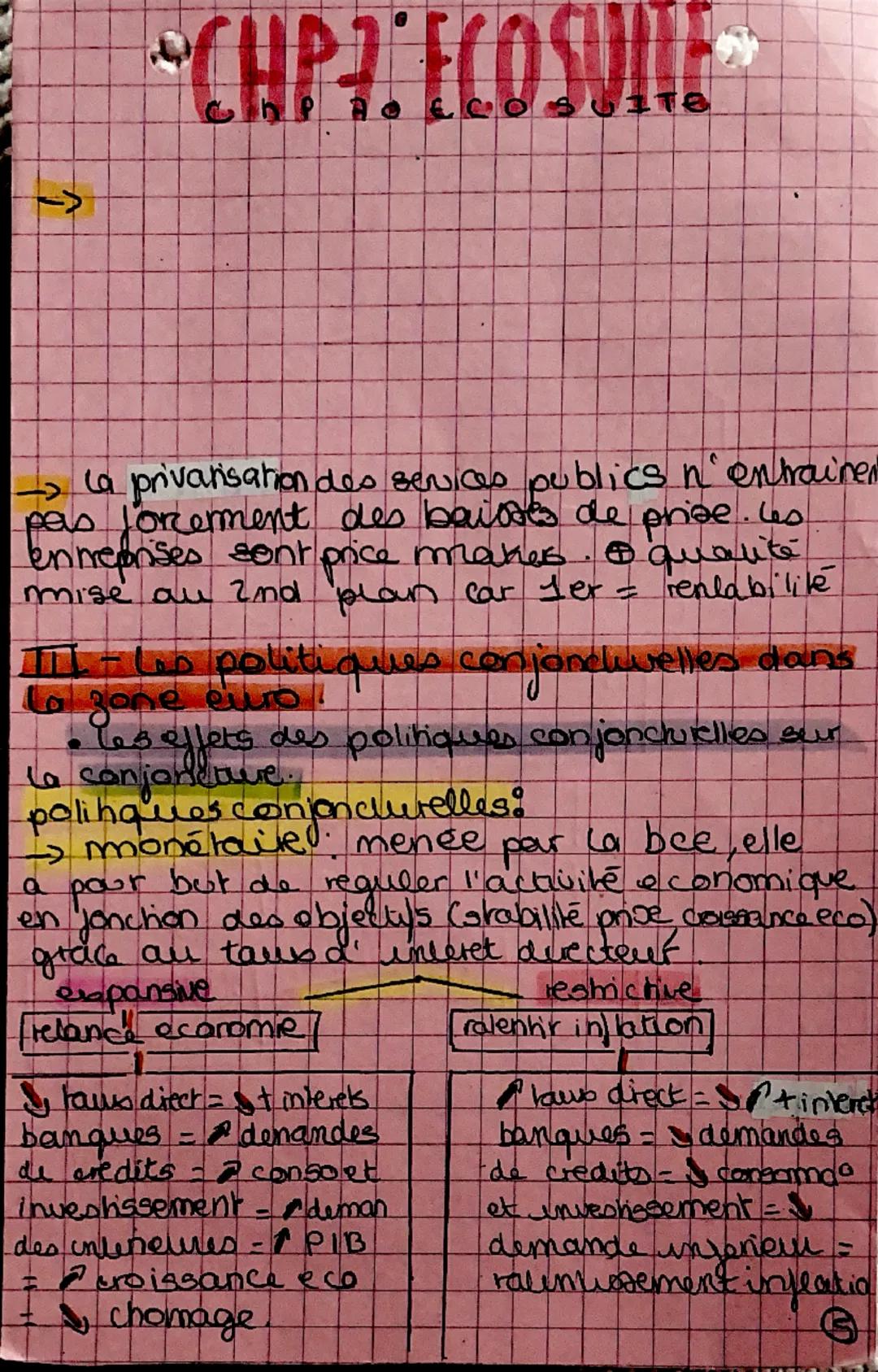 # CHP 7: ECO

quelles politiques économiques dans le cadre européen ?

I - l'intégration européenne et ses effets

- quelles sont les caract