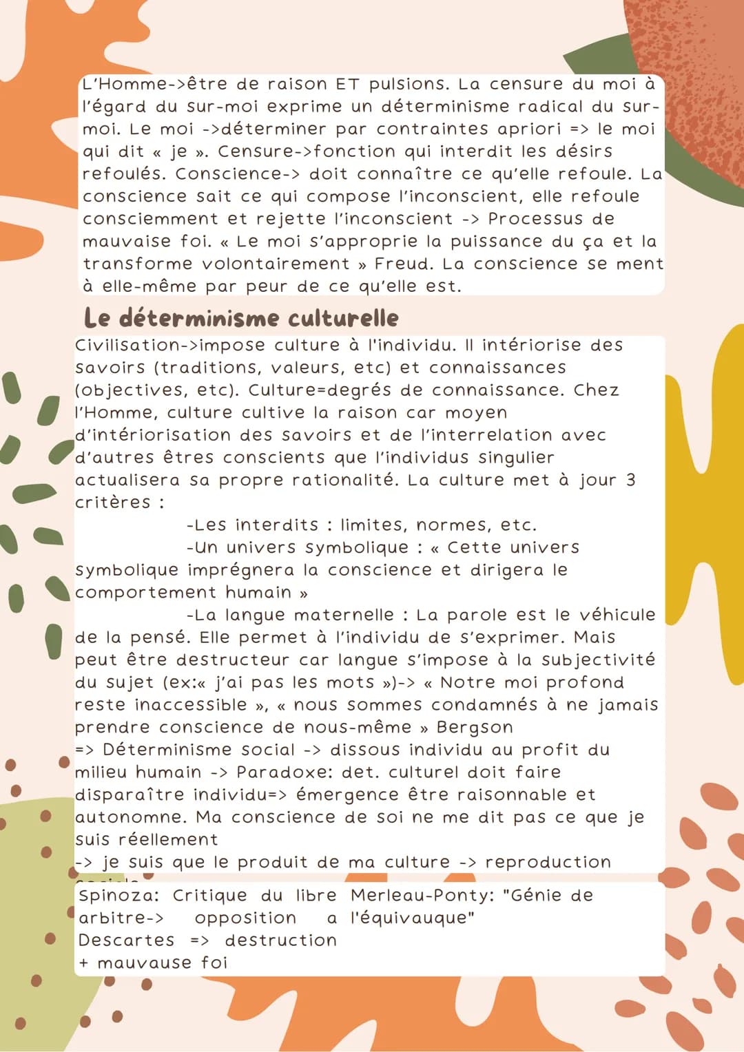 Bilan Des Acquis
Suis-je ce que j'ai conscience d'être? (1)
Hypothèse -> Dans quelle mesure suis-je ce que j'ai
conscience d'être ?
->Éviden