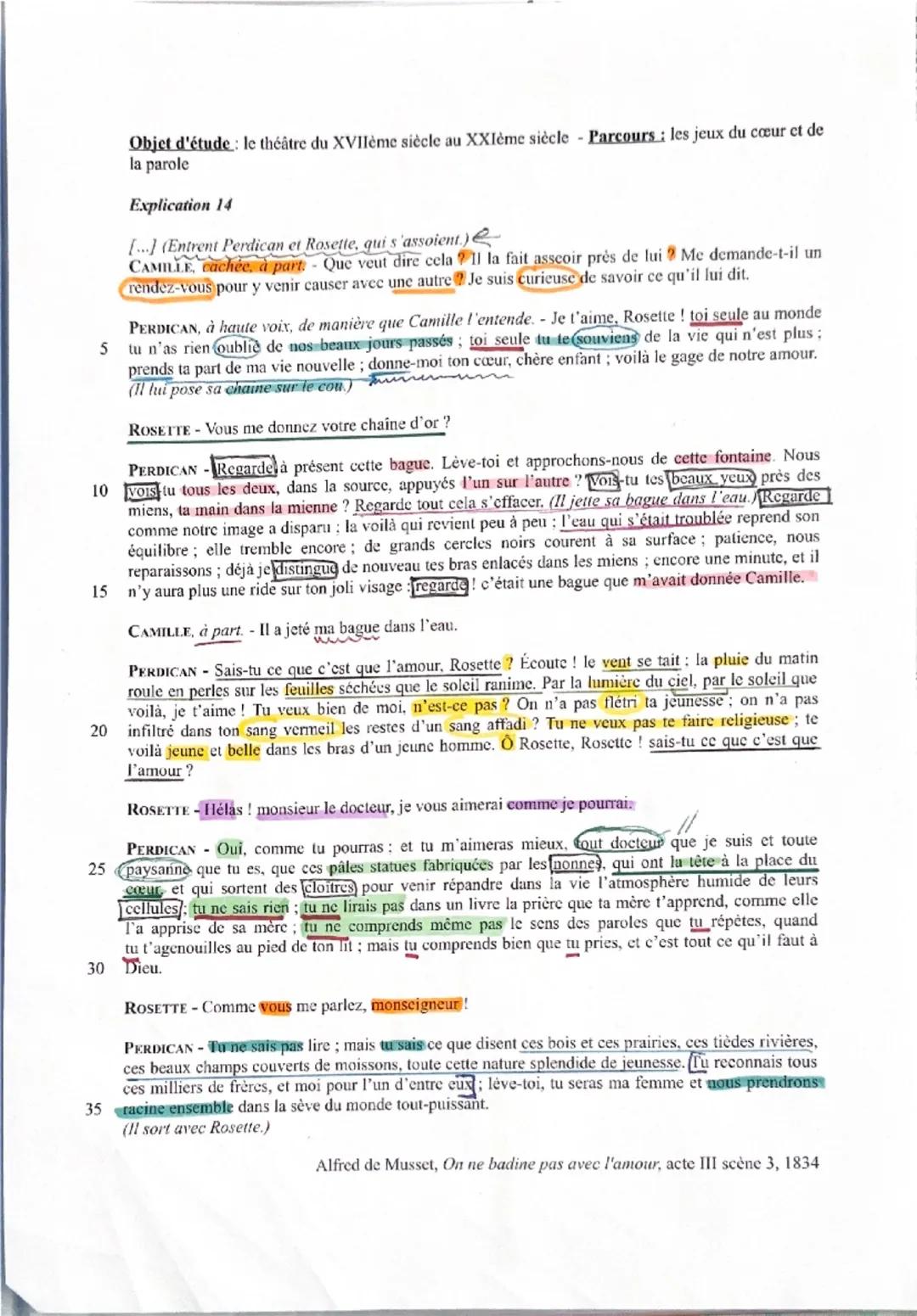14
INTRODUCTION (1 min 30 max.)
Carte d'identité de l'œuvre
+
Titre: On ne badine pas avec l'amour
Auteur: Alfred de Musset
Date: 1834
Genre