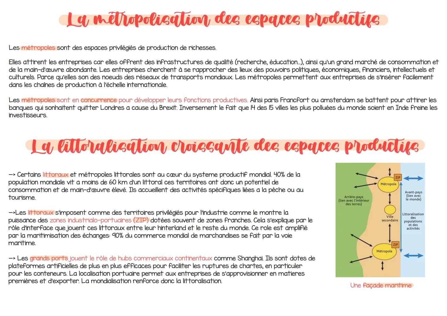 Les espaces de production dans le monde
Les grand acteurs de la production : les FTN et les États
Les firmes transnationales (FTN) sont des 