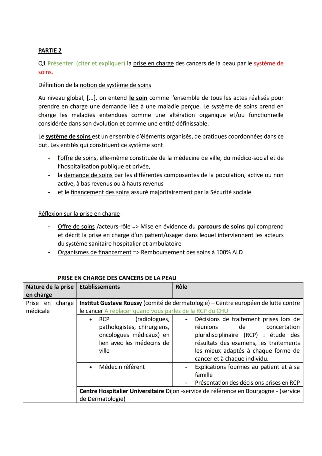 Eléments de correction - Polynésie (mars 2023)
PARTIE 1: MOBILISATION DES CONNAISSANCES
QUESTION: Les déterminants sociaux peuvent influence