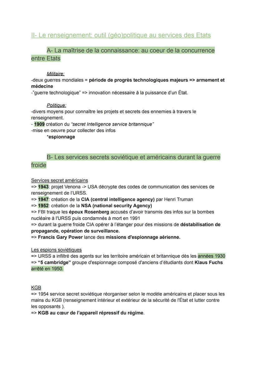 AXE 2: La connaissance, enjeu politique et
géopolitique
Problématique: En quoi la maîtrise de la connaissance constitue un enjeu économique,