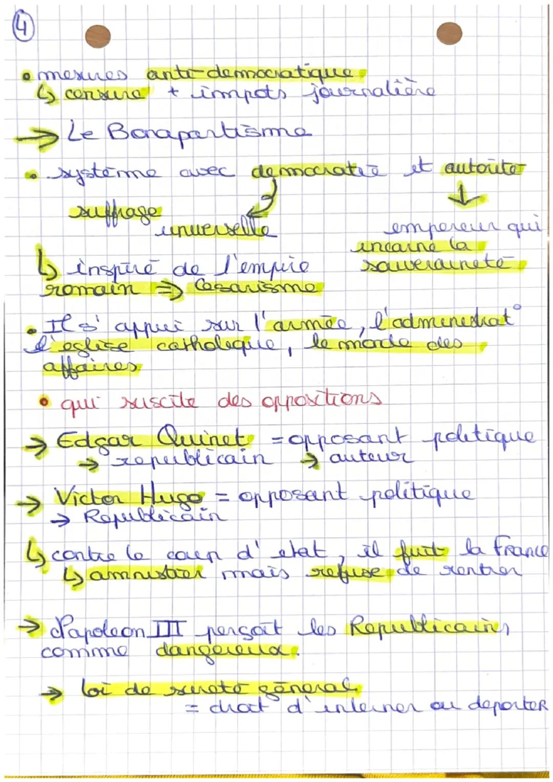 - • HISTOIRE @
- la ITʻrep & le second empire
- L'échoc do la seconde republique
- (1848-1852)
- origine de la II republique :
- → crise eco