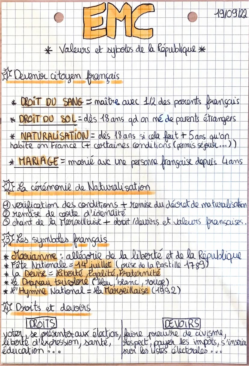 357 Puncipe de notre République.
* LAI QUE = liberté de culte
* DEMOCRATIQUE = pluralisme politique, pouvoirs séparés,
liberté d'expression 