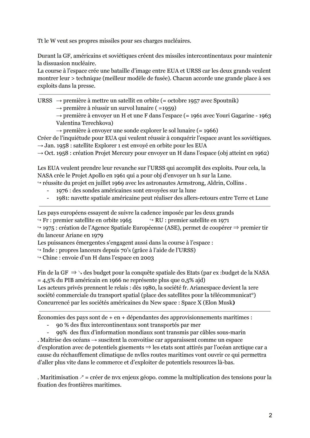 # THÈME 1: Nouveaux espaces de conquêtes: océans et espace

INTRO

Limites techno→ principale raison pour laquelle on ne peut pas explorer e