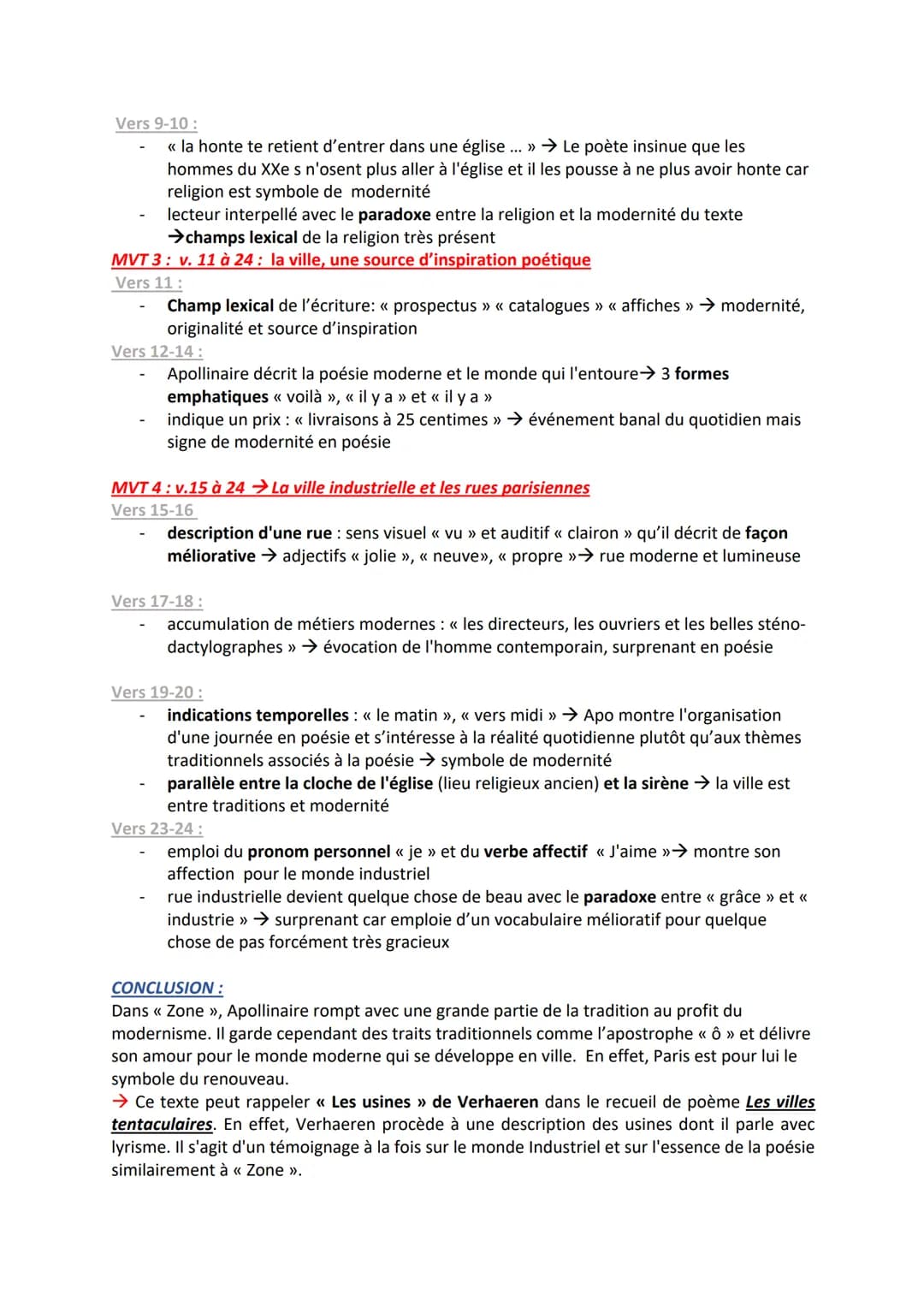 1 étude linéaire:
<< Zone >> Alcools, Apollinaire (1913)
INTRO:
Les poètes du début 20ème siècle sont conduits à rompre avec le passé et s'i