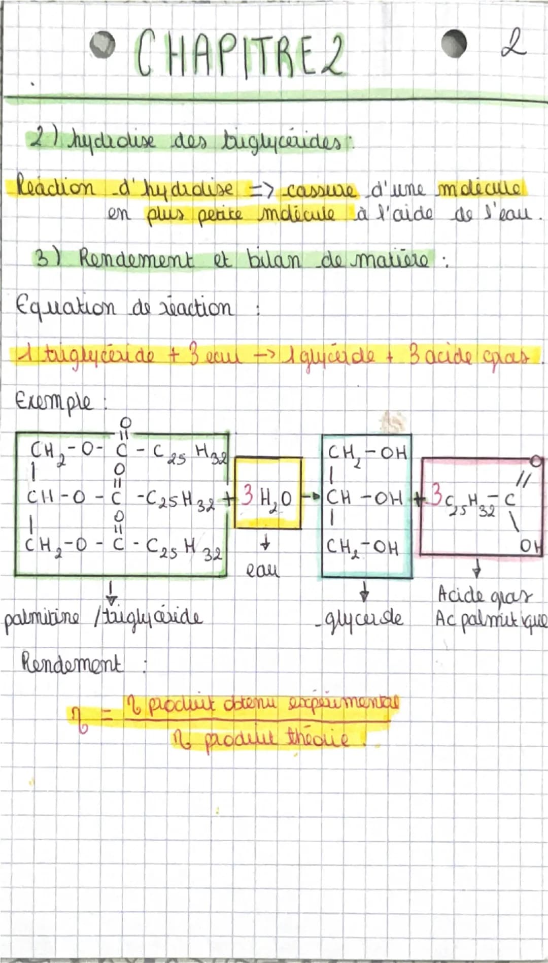 CHAPITRE 2
Comment la structure des lipides influe
t-elle sur la santé
A) les acides gras
3 acides gras insatures: • Ac linoléique
•Ac aliqu