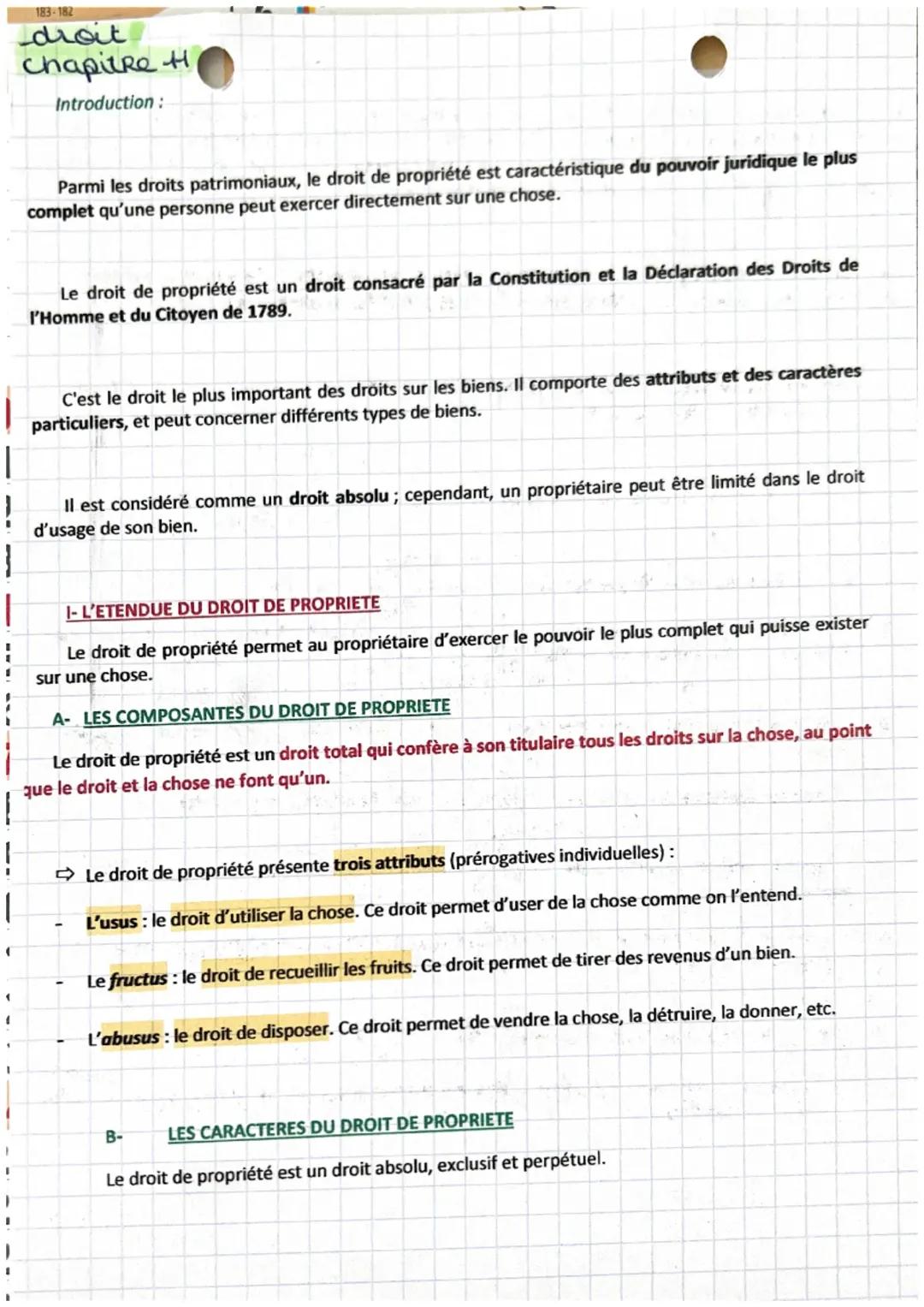 droit-chapitre 11 : les droits patrimoniaux 