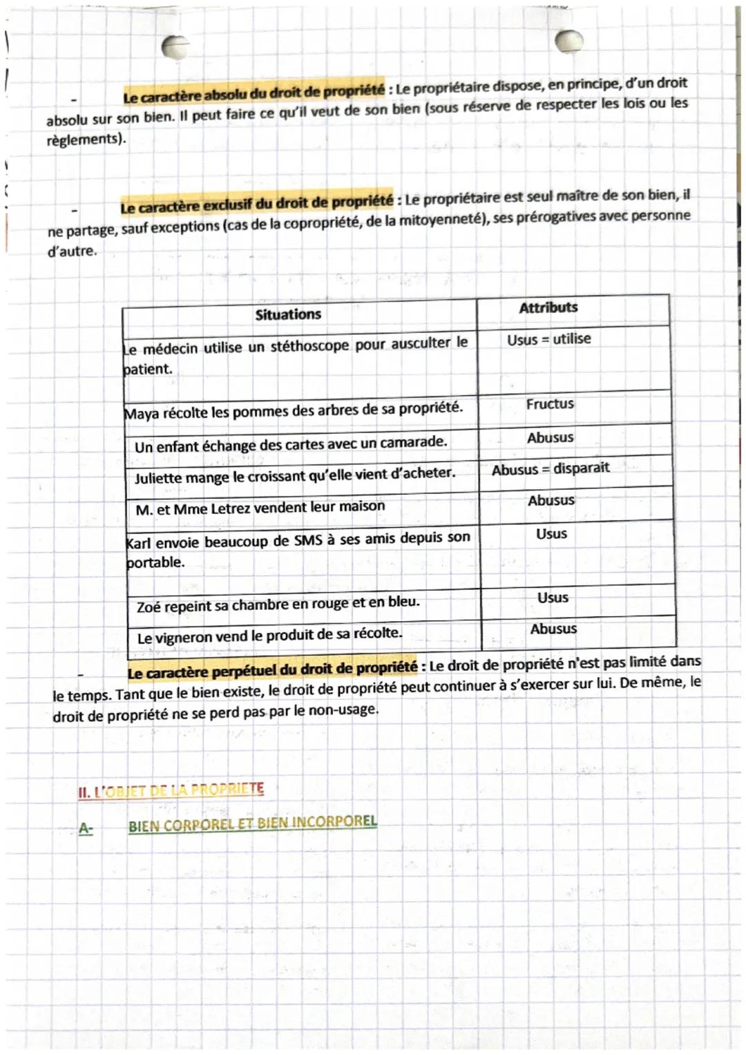 1
183-182
droit
Chapitre H
Introduction:
Parmi les droits patrimoniaux, le droit de propriété est caractéristique du pouvoir juridique le pl