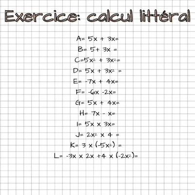 Know Exercices- calcul littéral 1   thumbnail