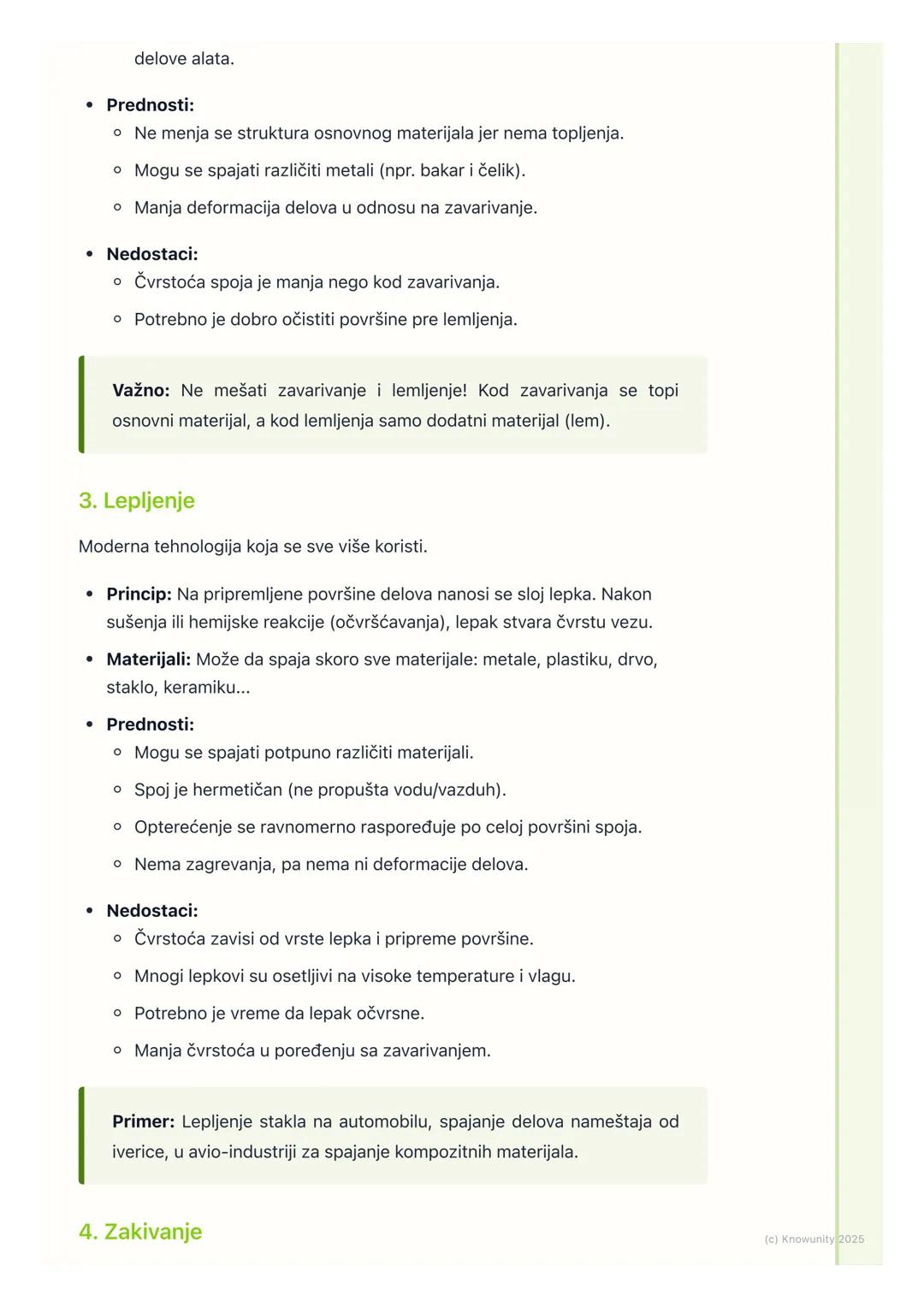 # 3.3. Tehnologije spajanja
materijala

Uvod u tehnologije spajanja materijala

Spajanje materijala je jedan od osnovnih tehnoloških procesa