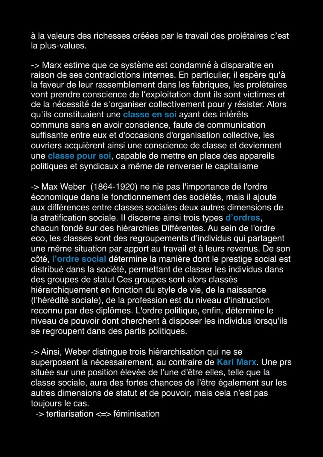 Chap 1: Comment est structurée la société
Française actuelle ?
-> La profession, le revenu ou encore le diplôme structurent et
hiérarchise l
