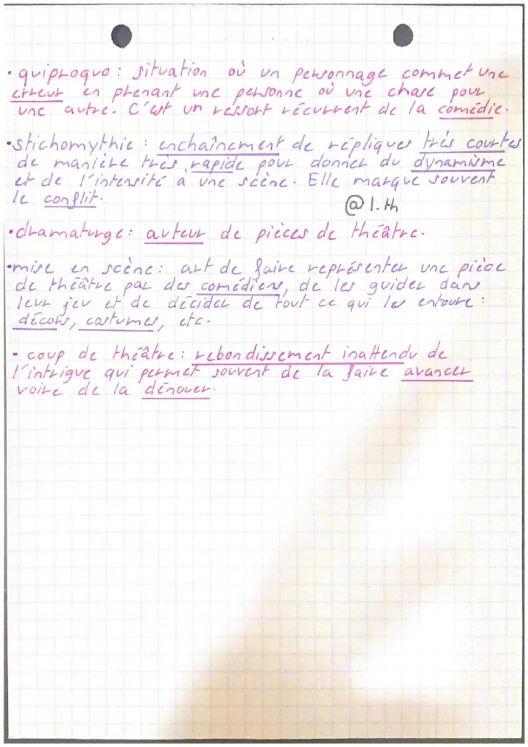 # Voc. 112
12
(theatre)

*   acte partie de la pièce qui marque los
éléments importants de l'action. Unc picce classique
est comparic de tro