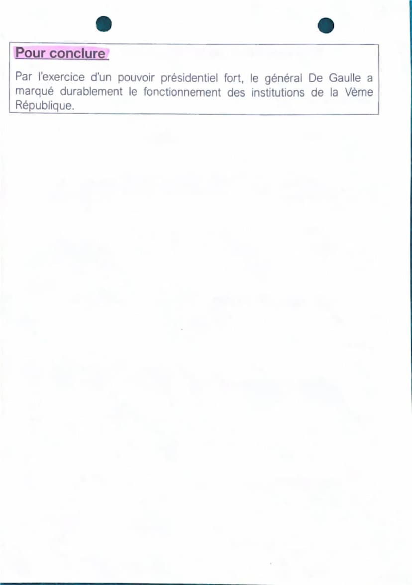 --- OCR Start ---
La naissance de la Vème République
Définition:
Référendum: Vote qui permet à l'ensemble des citoyens d'approuver ou de
rej