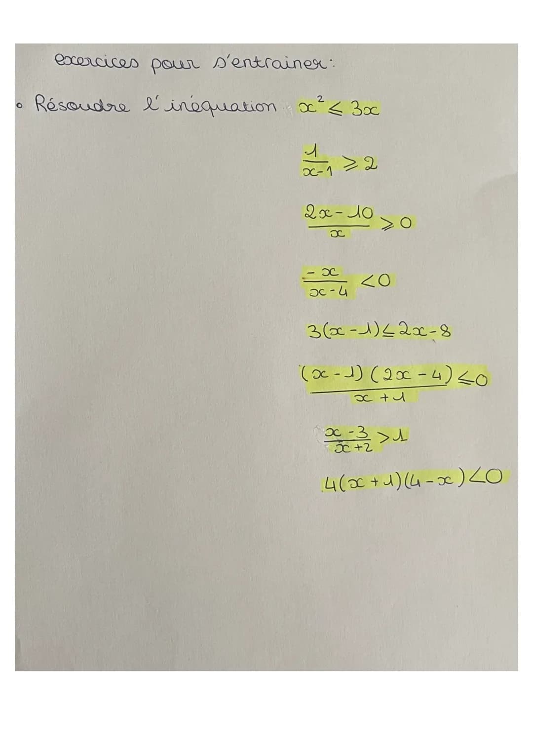FONCTIONS,
ÉQUATIONS ET
INÉQUATIONS
+ exercices
Par Matilda FONCTIONS, ÉQUATIONS ET INEQUATIONS
Résolution graphique:
3
n
345
Cg
→ f(x) = a
