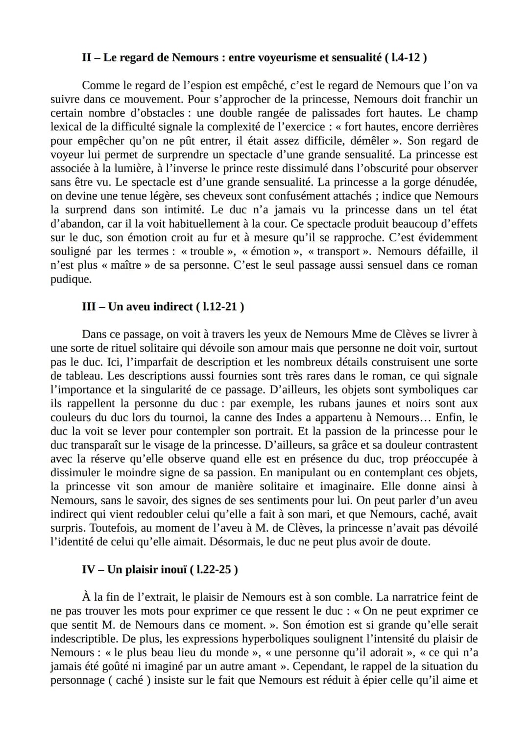 PARCOURS: INDIVIDU, MORALE ET SOCIÉTÉ
TEXTE 2: VOIR SANS ÊTRE VU
Mme de Lafayette est une romancière classique du XVIIè siècle, proche des
m