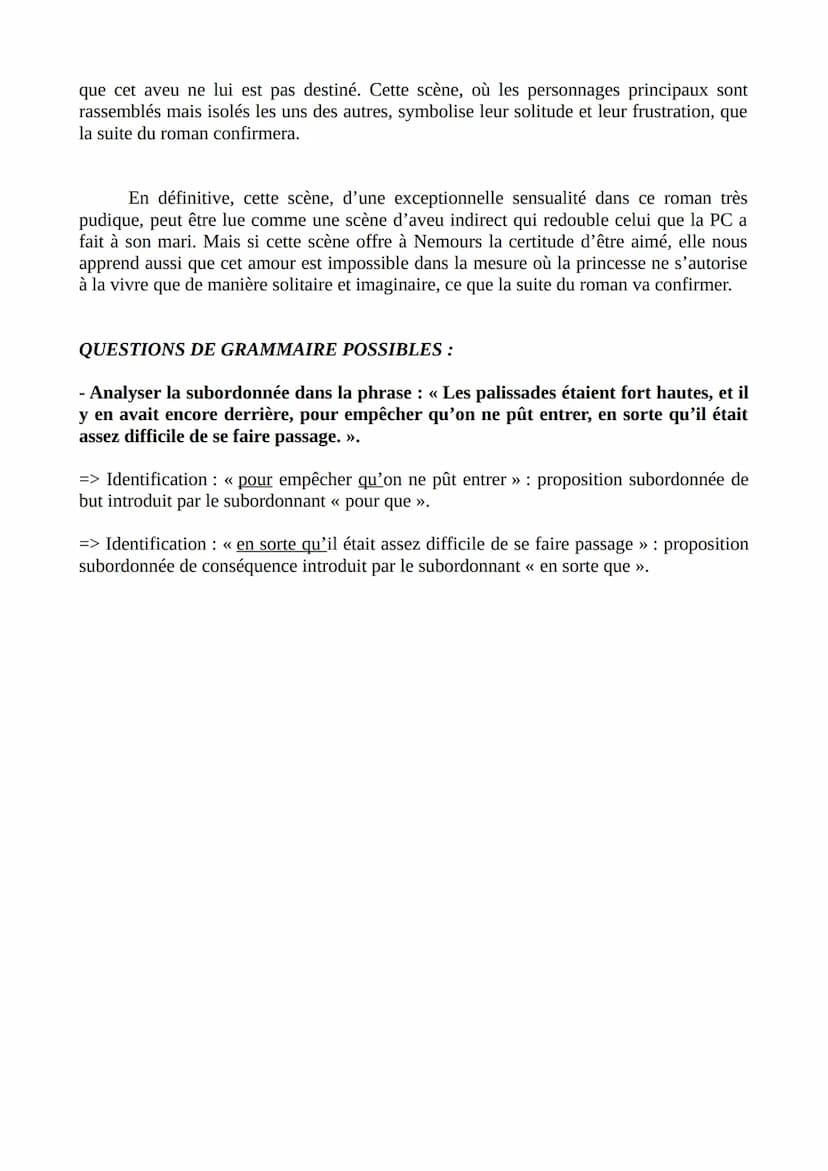 PARCOURS: INDIVIDU, MORALE ET SOCIÉTÉ
TEXTE 2: VOIR SANS ÊTRE VU
Mme de Lafayette est une romancière classique du XVIIè siècle, proche des
m