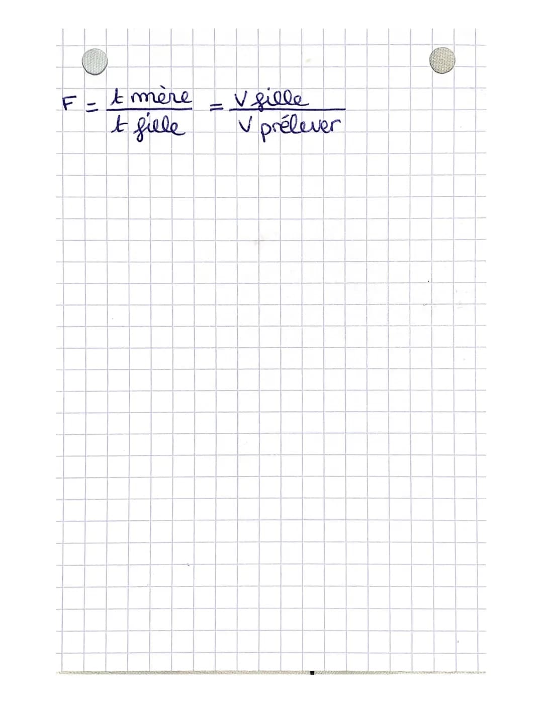 •
pourcentage massique - m totale
V
V total
formule
chapitre 1: cops purs et mélanges
pourcentage volumique:
m
e=
t =
V
d=e
ехал
e en g.L-1
