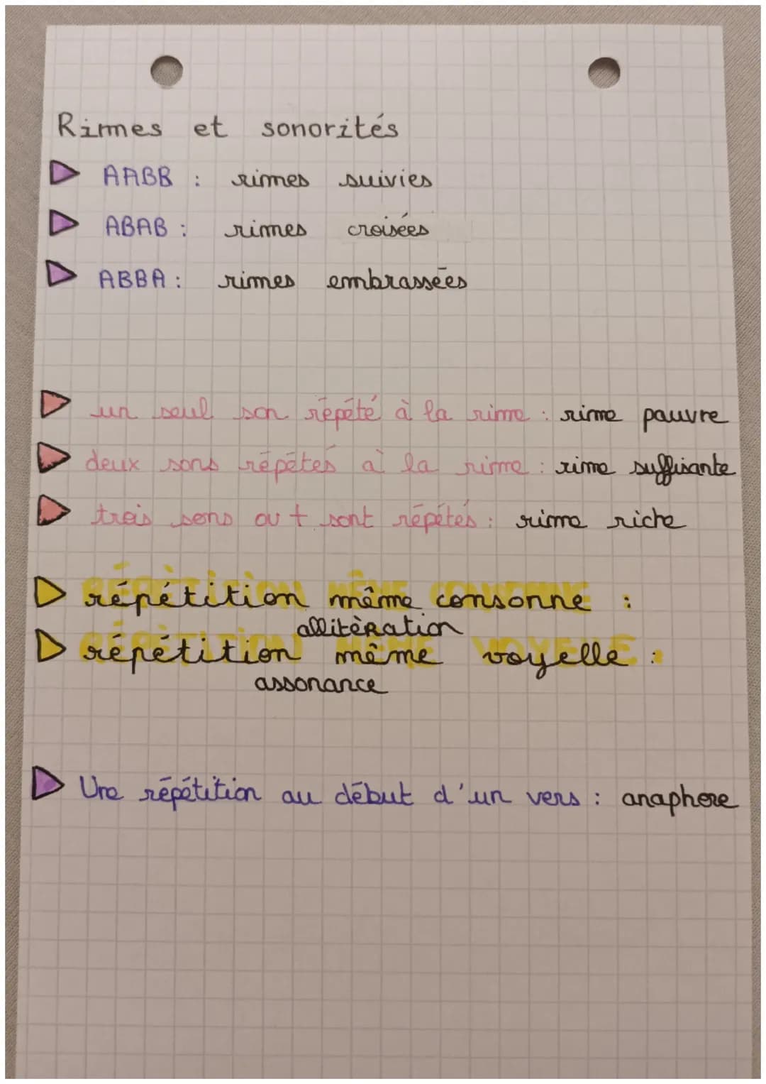FR français IS
le vocabulaire poétique
Forme et métrique
DUne strophe de deux vers: distique
Une strophe de trois vers:
tercet
Une strophe d