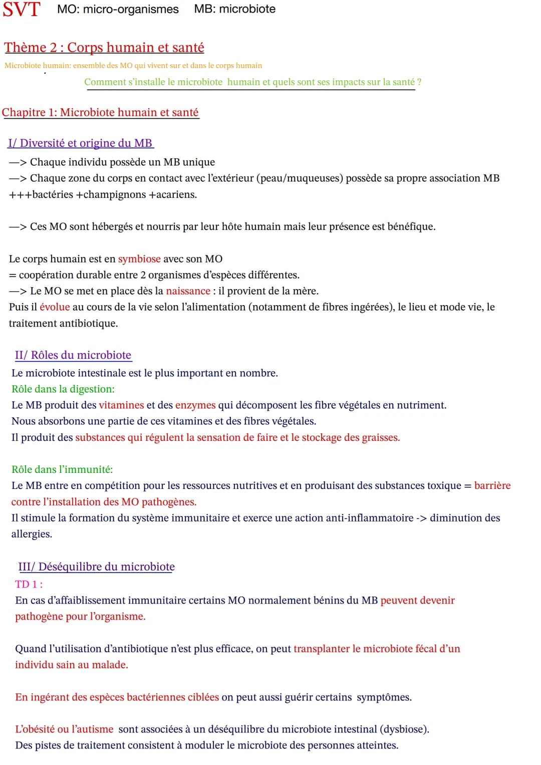 
<h2 id="originedumicrobiotehumain">Origine du microbiote humain</h2>
<p>Le microbiote humain est l'ensemble des micro-organismes vivant sur