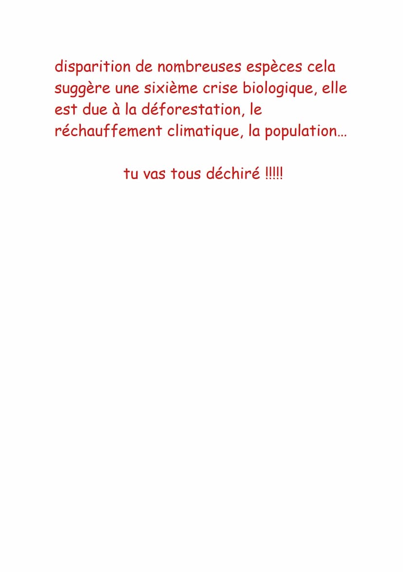 Chapitre 3 :La biodiversité et ses
modifications au cous du temps
Pb: Comment définir la biodiversité?
Quelles sont les les variations actue