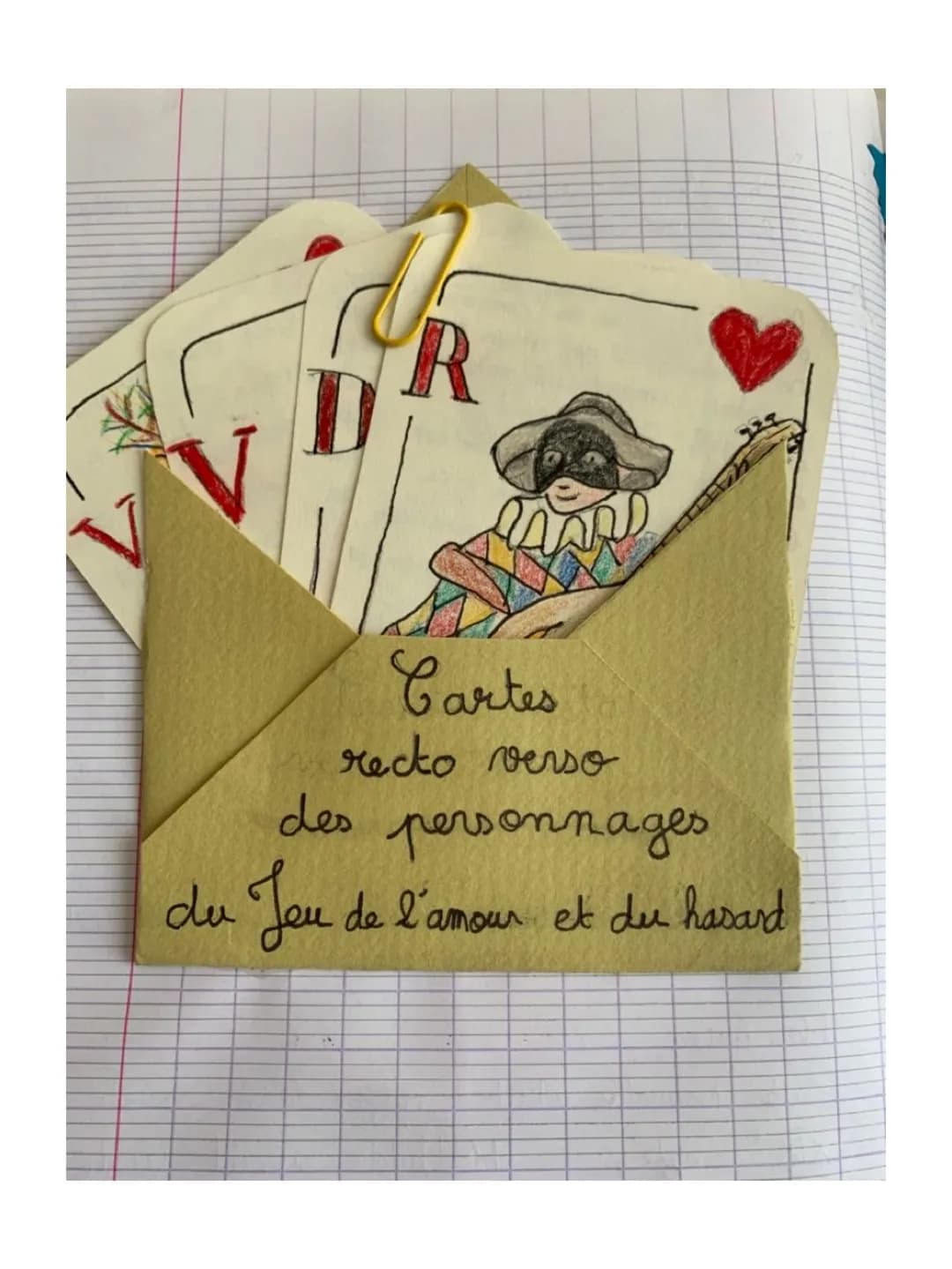 R
TEYZS
Cartes
recto verso
des personnages
du Jeu de l'amour et du hasard
Le Jeu de l'Amour et den Hazard
De Prenta Carlet de chamblawn de H
