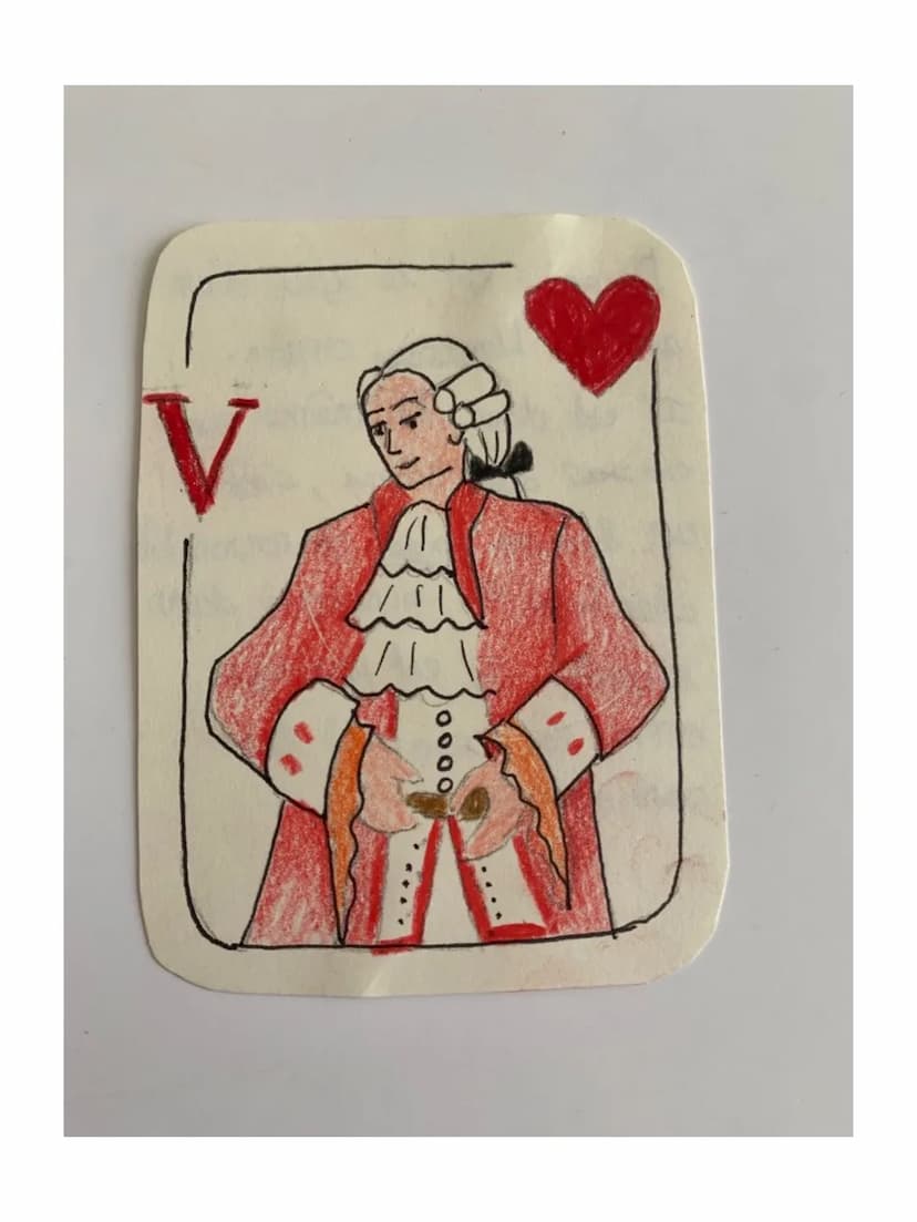 R
TEYZS
Cartes
recto verso
des personnages
du Jeu de l'amour et du hasard
Le Jeu de l'Amour et den Hazard
De Prenta Carlet de chamblawn de H
