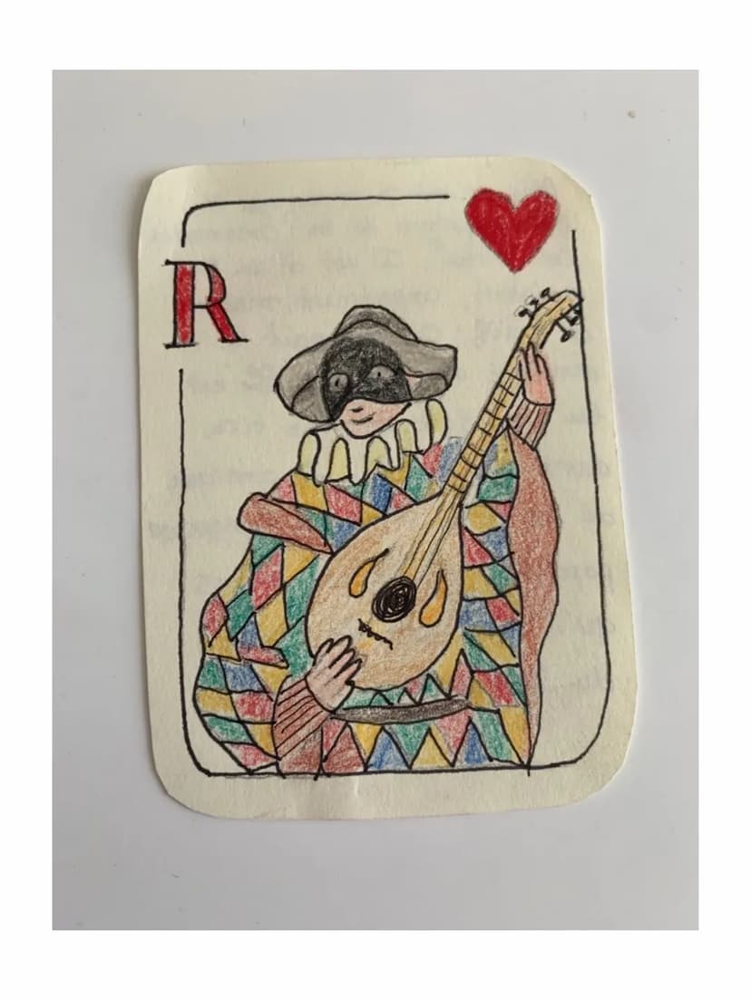 R
TEYZS
Cartes
recto verso
des personnages
du Jeu de l'amour et du hasard
Le Jeu de l'Amour et den Hazard
De Prenta Carlet de chamblawn de H