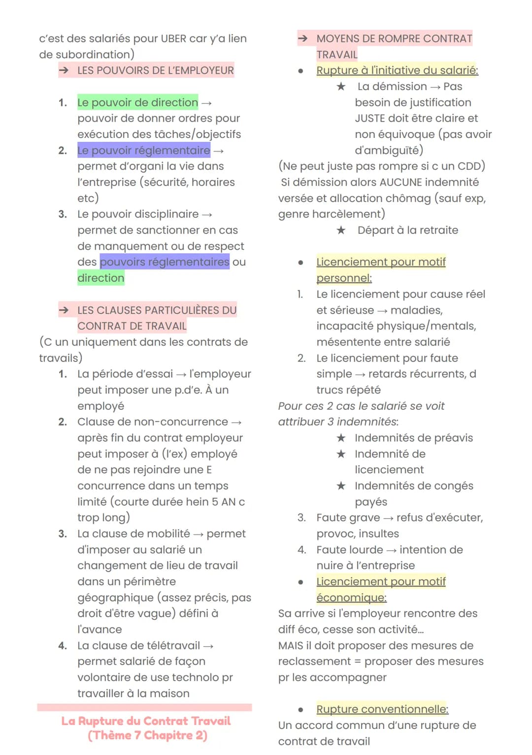 QUALIFIER + RÉSUMER LES FAITS
● Qualifier les parties
●
Donner les liens (contrat)
Problème ?
● Conséquence ?
ARGUMENTATION JURIDIQUE D'UNE
