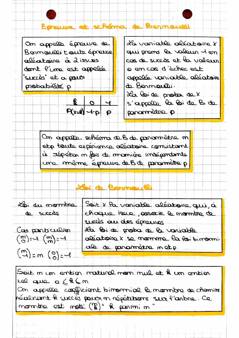 
<p>La loi binomiale est une formule mathématique utilisée pour calculer la probabilité d'un certain nombre de succès dans une série d'essai