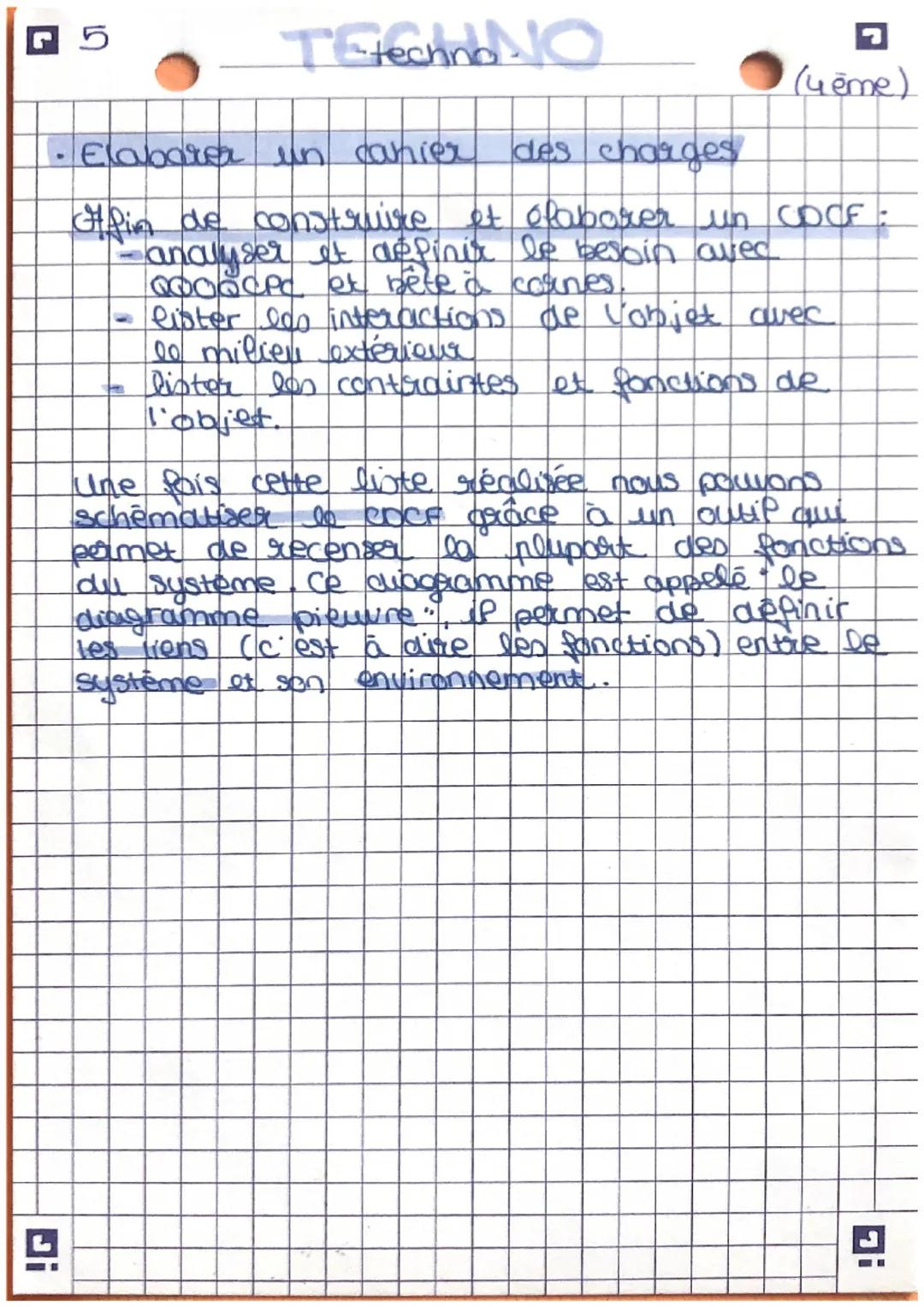 3

TachileO
(чёте)

•Fonction principale et fonction contrainte

Pour remplir un besoin, on détermine
sa fonction d'usage elle répond à la
q