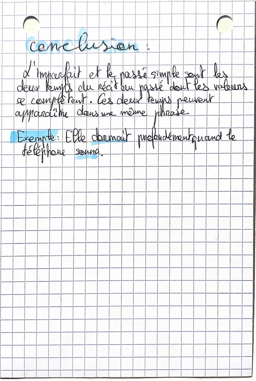 ofrançais
1.' Imparfent et le passe
simple
1 Conjugaison
L'imparfait
Les terminaisous de l'imparfait sont les
mêmes pour tous les verbes: -a